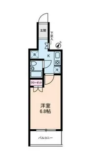 Supreme Tsukishima【1階】の間取り