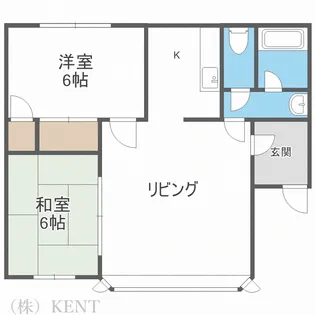 ビレッジ4・3【2階】の間取り