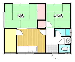 岡山県岡山市東区古都宿【一戸建】の間取り