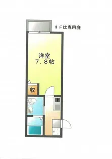 1Kの間取り画像