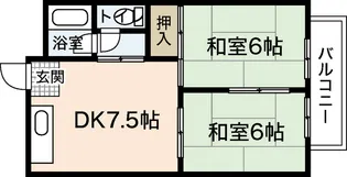 はせがわビル【2階】の間取り