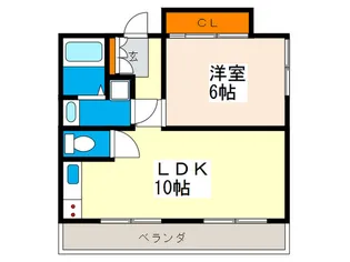 第2トクマルビル【4階】の間取り
