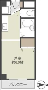 大阪府茨木市園田町【マンション】の間取り