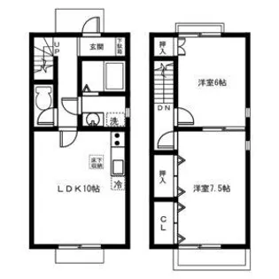 岐阜県岐阜市日置江【一戸建】の間取り