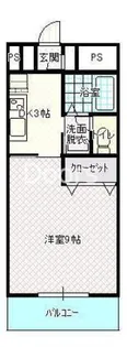 岡山県岡山市北区野田5【マンション】の間取り