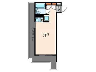 六甲ベルビュー【1階】の間取り