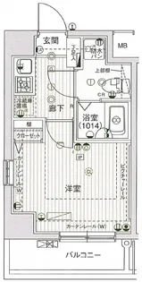 クレアシオン後楽園【5階】の間取り