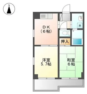 アソルティ横浜保土ヶ谷【4階】の間取り