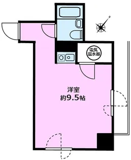 シャトレーイン横浜【3階】の間取り