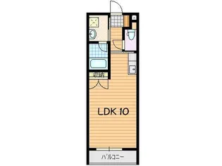 フローエスAUN II【2階】の間取り