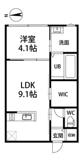 ヘルベチカ【2階】の間取り