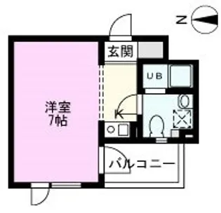 カーサ大戸【2階】の間取り