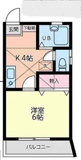 本町ドミール21【2階】の間取り