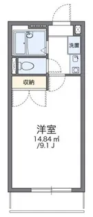 レオパレスアンフィニ【2階】の間取り