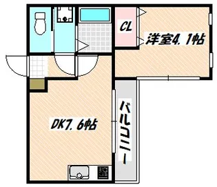 千葉県船橋市印内町【マンション】の間取り