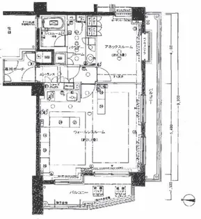東京都品川区大崎1【マンション】の間取り