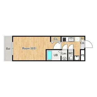 ジーメゾン川越仙波町グナーデ【1階】の間取り