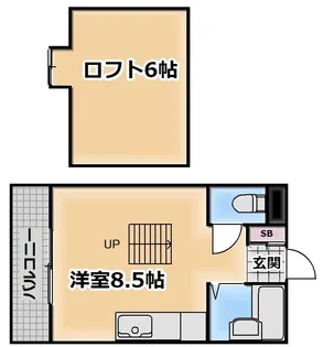 東京都江東区亀戸5【マンション】の間取り