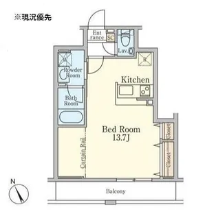 スターレジデンス大倉山【2階】の間取り