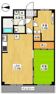 プリンスプラザ田無【4階】の間取り