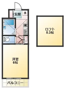 パレスヒル津田沼【1階】の間取り