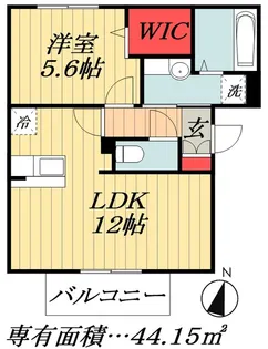 東京都江戸川区南篠崎町4【アパート】の間取り