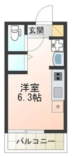 シティテラス松川(R)【4階】の間取り