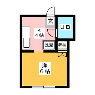 ▲メゾン美光【1階】の間取り