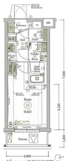 MAXIV百合ヶ丘【2階】の間取り