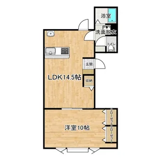 高知県高知市はりまや町1【マンション】の間取り