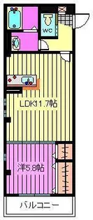 埼玉県さいたま市浦和区常盤9【マンション】の間取り