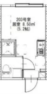 Haleoli Aoto(ハレオリアオト)【2階】の間取り