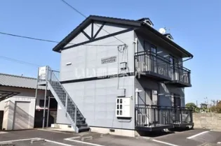 リバーハイツK【1階】の外観