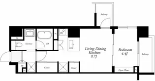 CATS原宿【9階】の間取り