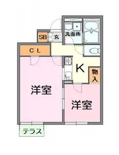 東京都練馬区土支田2【アパート】の間取り