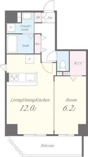 TSII【5階】の間取り