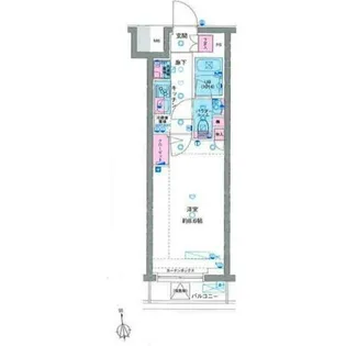 東京都墨田区堤通1【マンション】の間取り