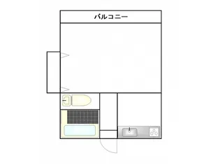 第11三共ハイツ【4階】の間取り