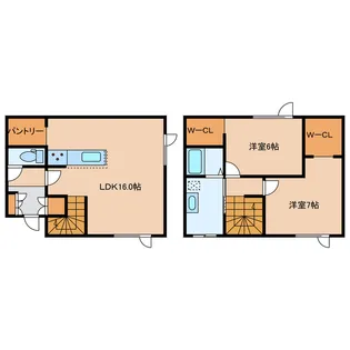 smart terraced~スマートテラス~の間取り