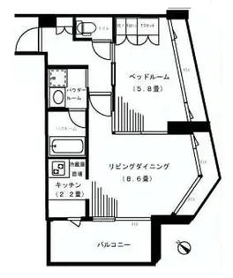 クオリア御茶ノ水【10階】の間取り
