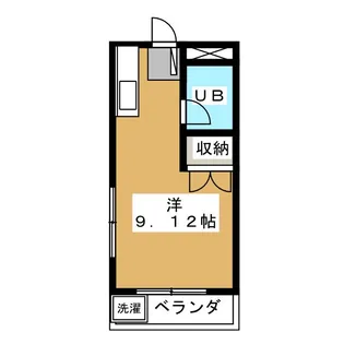 メゾンブランシュ【1階】の間取り
