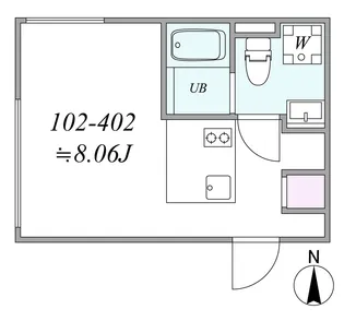 trias629【1階】の間取り