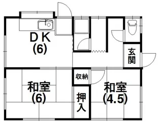 静岡県浜松市中央区葵東3【一戸建】の間取り