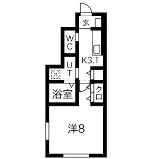 Phoenix(フェニックス)A【1階】の間取り