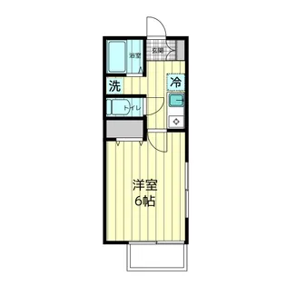 ソレイユ久我山【1階】の間取り