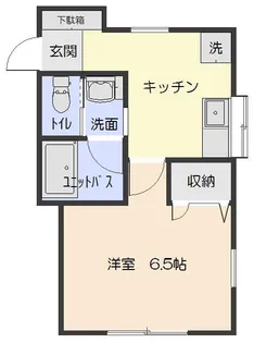 エル・プエルト【1階】の間取り