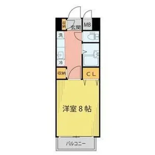 グランドパレス長町【5階】の間取り