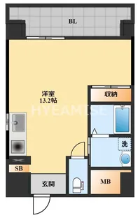 Y’s station【5階】の間取り