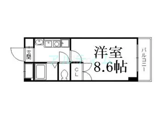 ラフェンテ友【2階】の間取り