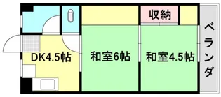佐古ビル【4階】の間取り